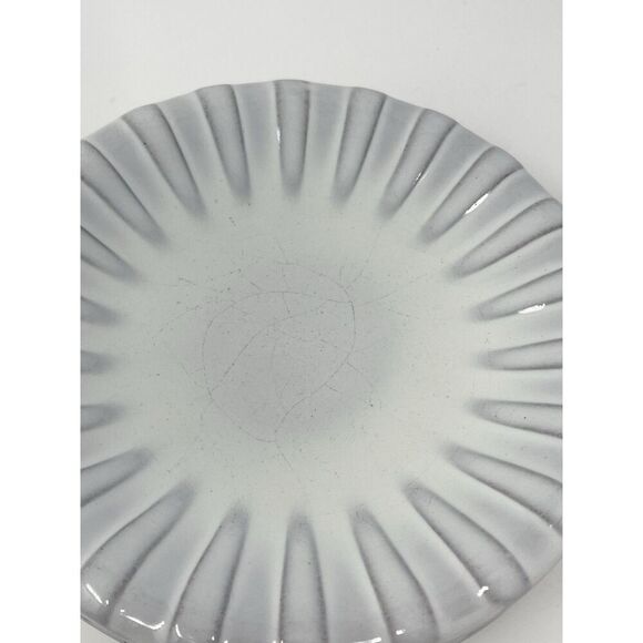 Upsala Ekeby Vicke Lindstrand Ceramic MCM Dessert Fruit Side Plates 7” Set Of 6 - Picture 7 of 8